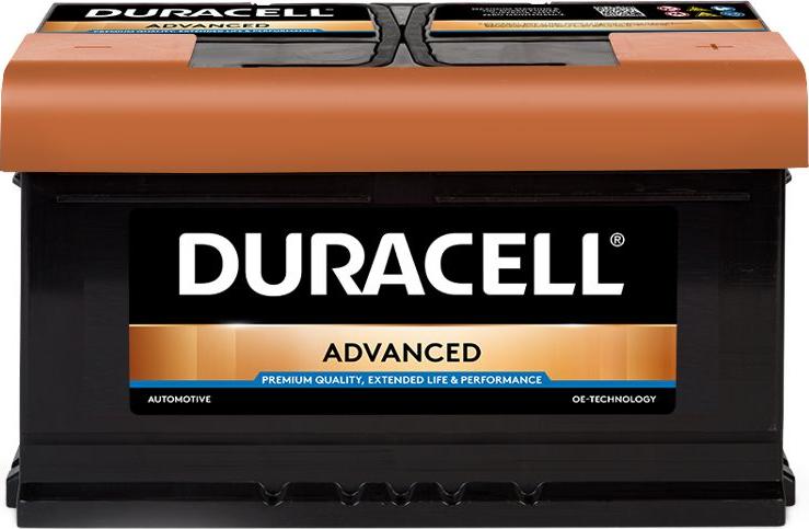 DURACELL 013580140801 - Başlanğıc batareyası furqanavto.az