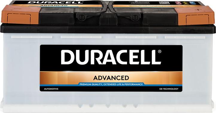 DURACELL 013610400801 - Başlanğıc batareyası furqanavto.az