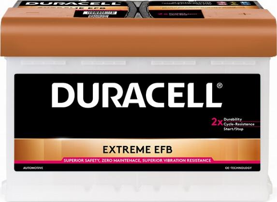 DURACELL 012575110801 - Başlanğıc batareyası furqanavto.az