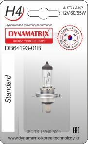 Dynamatrix DB64193-01B - Lampa, fara furqanavto.az