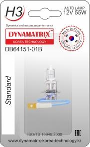 Dynamatrix DB64151-01B - Lampa, fara furqanavto.az
