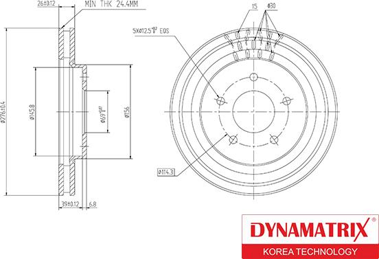 Dynamatrix DBD1599 - Əyləc Diski furqanavto.az
