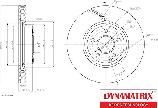 Dynamatrix DBD1692 - Əyləc Diski furqanavto.az