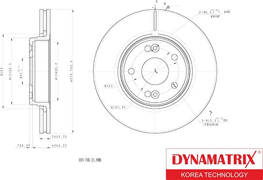 Dynamatrix DBD1182 - Əyləc Diski furqanavto.az