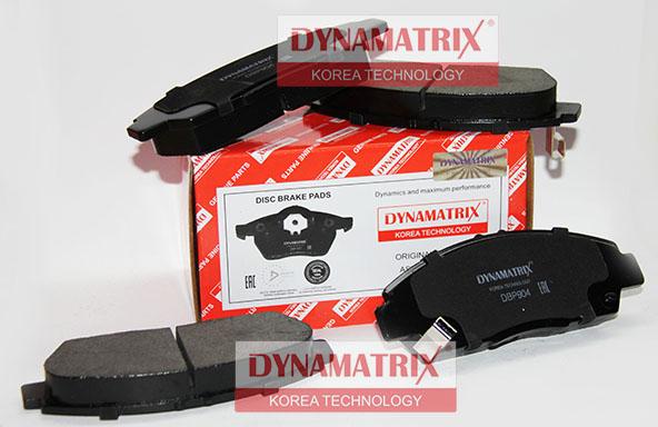 Dynamatrix DBP904 - Əyləc altlığı dəsti, əyləc diski furqanavto.az