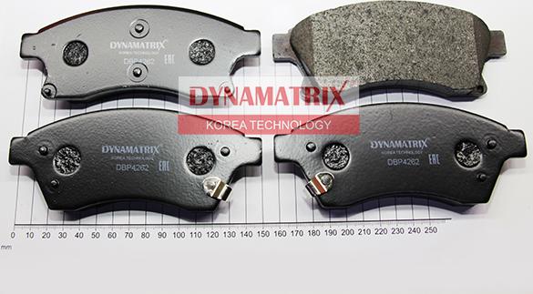 Dynamatrix DBP4262 - Əyləc altlığı dəsti, əyləc diski furqanavto.az