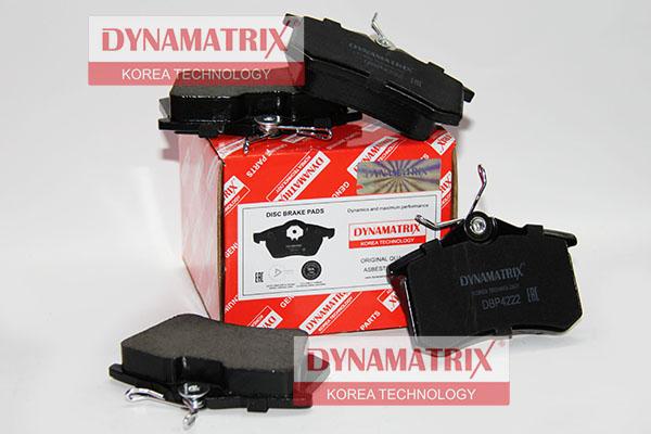 Dynamatrix DBP4222 - Əyləc altlığı dəsti, əyləc diski furqanavto.az