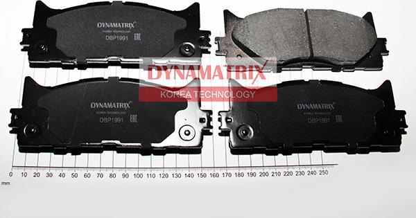 Dynamatrix DBP1991 - Əyləc altlığı dəsti, əyləc diski furqanavto.az