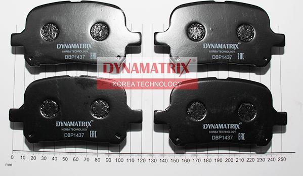 Dynamatrix DBP1437 - Əyləc altlığı dəsti, əyləc diski furqanavto.az