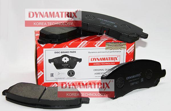 Dynamatrix DBP1621 - Əyləc altlığı dəsti, əyləc diski furqanavto.az