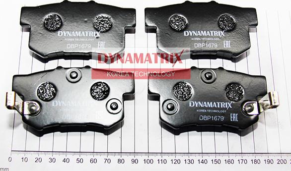 Dynamatrix DBP1679 - Əyləc altlığı dəsti, əyləc diski furqanavto.az