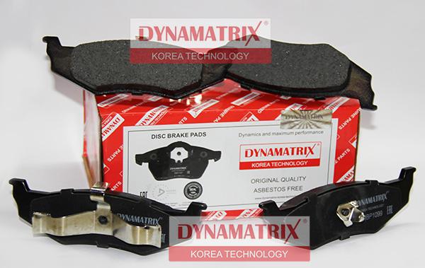 Dynamatrix DBP1099 - Əyləc altlığı dəsti, əyləc diski furqanavto.az