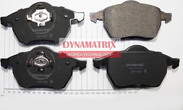 Dynamatrix DBP1055 - Əyləc altlığı dəsti, əyləc diski furqanavto.az