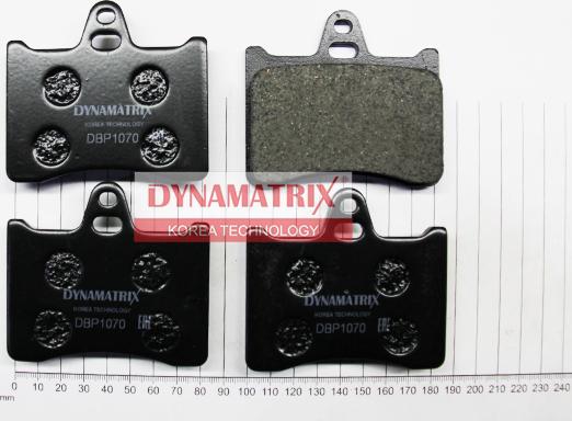 Dynamatrix DBP1070 - Əyləc altlığı dəsti, əyləc diski furqanavto.az