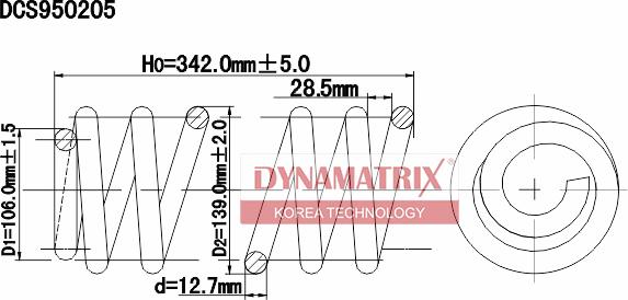 Dynamatrix DCS950205 - Qapaq yay furqanavto.az