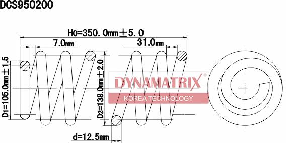 Dynamatrix DCS950200 - Qapaq yay furqanavto.az