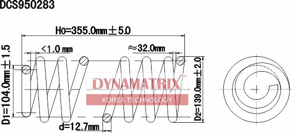 Dynamatrix DCS950283 - Qapaq yay furqanavto.az