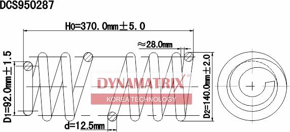 Dynamatrix DCS950287 - Qapaq yay furqanavto.az