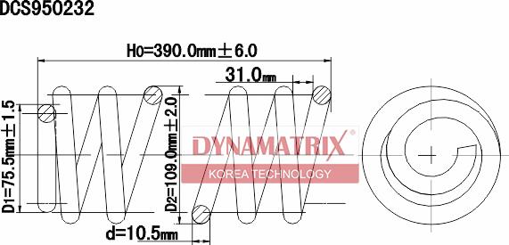 Dynamatrix DCS950232 - Qapaq yay furqanavto.az