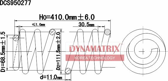 Dynamatrix DCS950277 - Qapaq yay furqanavto.az