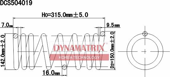 Dynamatrix DCS504019 - Qapaq yay furqanavto.az