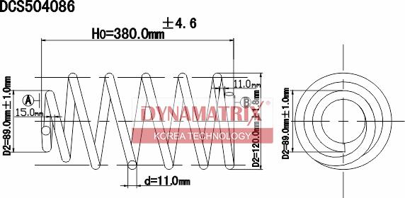 Dynamatrix DCS504086 - Qapaq yay furqanavto.az