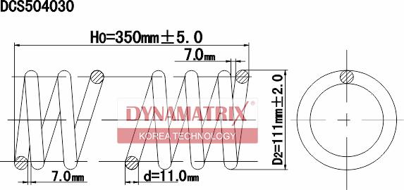 Dynamatrix DCS504030 - Qapaq yay furqanavto.az