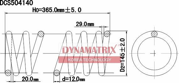 Dynamatrix DCS504140 - Qapaq yay furqanavto.az