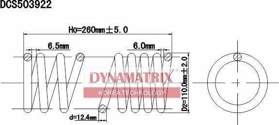 Dynamatrix DCS503922 - Qapaq yay furqanavto.az