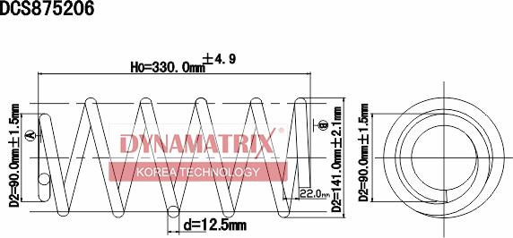 Dynamatrix DCS875206 - Qapaq yay furqanavto.az