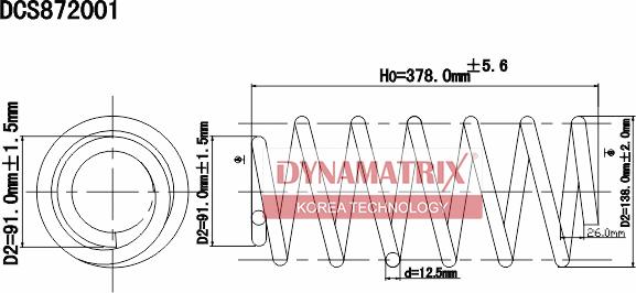 Dynamatrix DCS872001 - Qapaq yay furqanavto.az