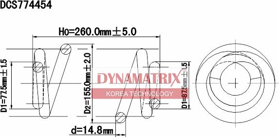 Dynamatrix DCS774454 - Qapaq yay furqanavto.az