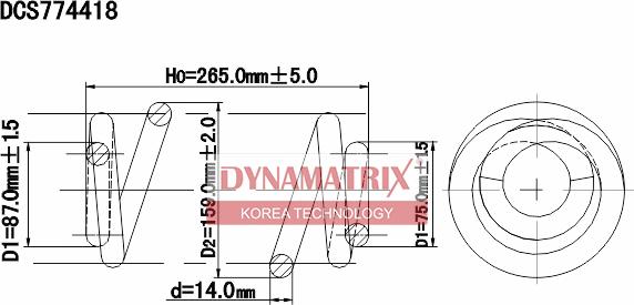 Dynamatrix DCS774418 - Qapaq yay furqanavto.az