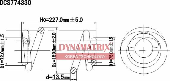 Dynamatrix DCS774330 - Qapaq yay furqanavto.az