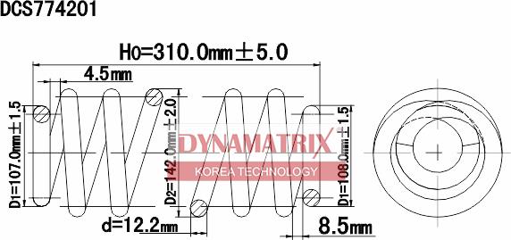 Dynamatrix DCS774201 - Qapaq yay furqanavto.az