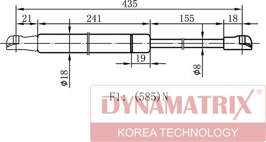 Dynamatrix DGS015490 - Qazlı bulaq, baqaj, yük yeri furqanavto.az