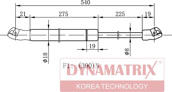 Dynamatrix DGS016990 - Qazlı bulaq, baqaj, yük yeri furqanavto.az