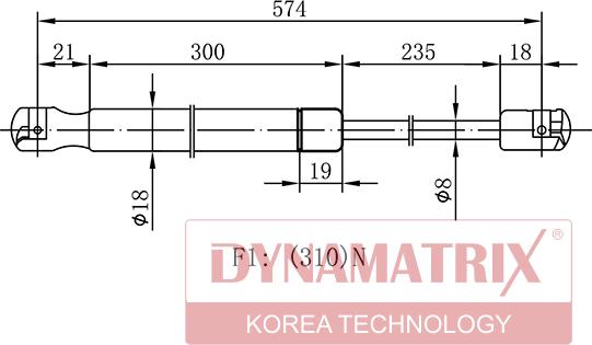 Dynamatrix DGS012553 - Qazlı bulaq, baqaj, yük yeri furqanavto.az