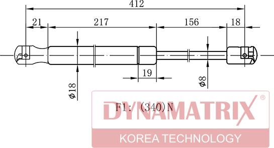 Dynamatrix DGS0818MM - Qazlı bulaq, baqaj, yük yeri furqanavto.az