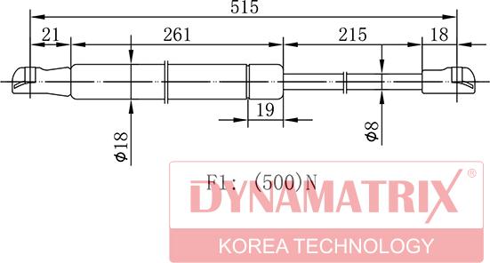 Dynamatrix DGS0825MV - Qazlı bulaq, baqaj, yük yeri furqanavto.az