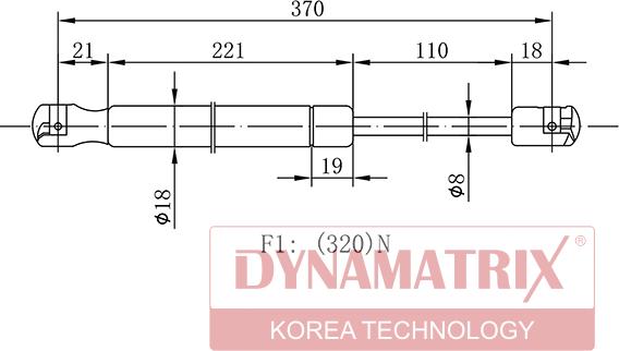 Dynamatrix DGS034249 - Qazlı bulaq, baqaj, yük yeri furqanavto.az