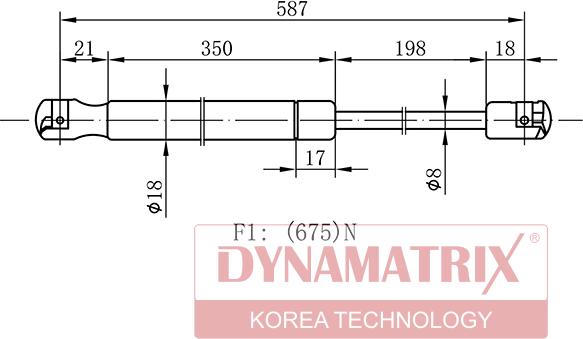 Dynamatrix DGS031543 - Qazlı bulaq, baqaj, yük yeri furqanavto.az