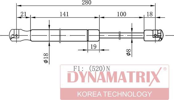 Dynamatrix DGS032436 - Qazlı bulaq, baqaj, yük yeri furqanavto.az