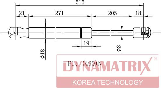 Dynamatrix DGS1517RK - Qazlı bulaq, baqaj, yük yeri furqanavto.az