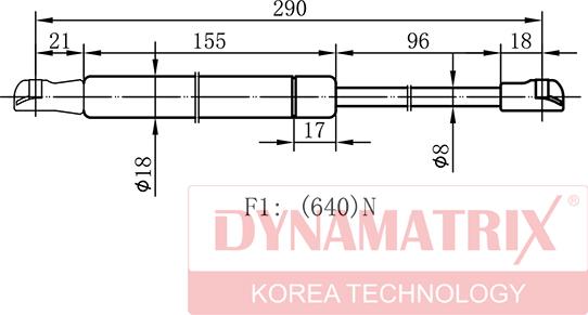 Dynamatrix DGS1041VO - Qaz bulaq, kapot furqanavto.az