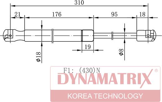 Dynamatrix DGS110189 - Qazlı bulaq, baqaj, yük yeri furqanavto.az