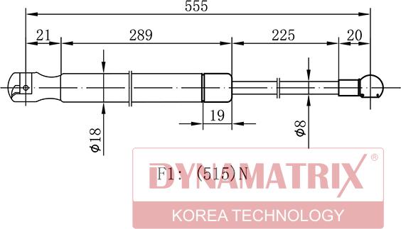 Dynamatrix DGS1187KY - Qazlı bulaq, baqaj, yük yeri furqanavto.az