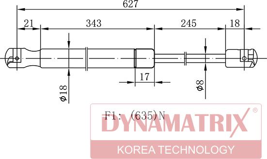 Dynamatrix DGS1283247 - Qazlı bulaq, baqaj, yük yeri furqanavto.az