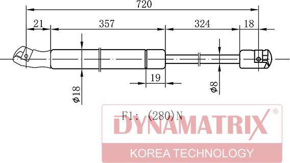 Dynamatrix DGS8945NP - Qaz bulaq, kapot furqanavto.az