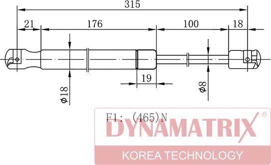 Dynamatrix DGS7587GS - Qazlı bulaq, baqaj, yük yeri furqanavto.az